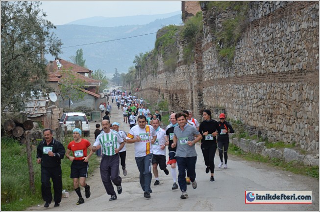 İznik Ultra Maratondan Alnının Akıyla Çıktı