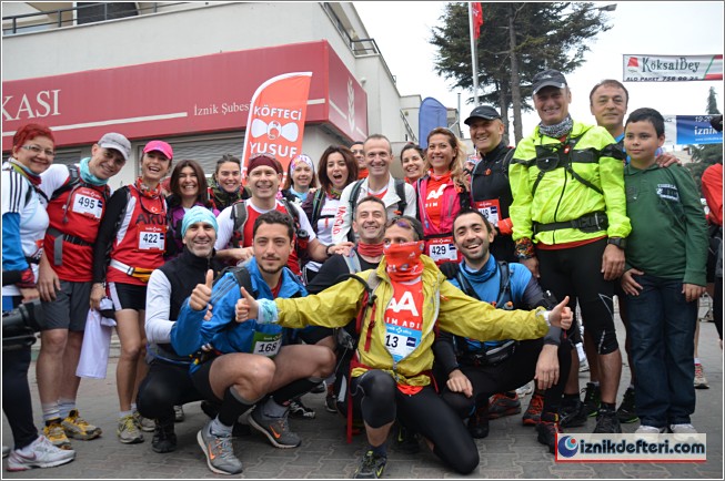 İznik Ultra Maratondan Alnının Akıyla Çıktı