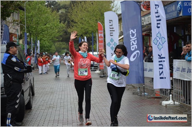 İznik Ultra Maratondan Alnının Akıyla Çıktı