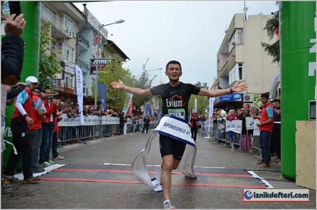 İznik Ultra Maratondan Alnının Akıyla Çıktı