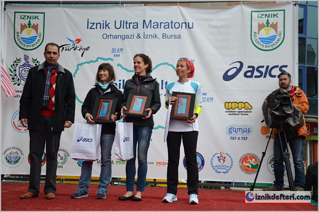 İznik Ultra Maratondan Alnının Akıyla Çıktı