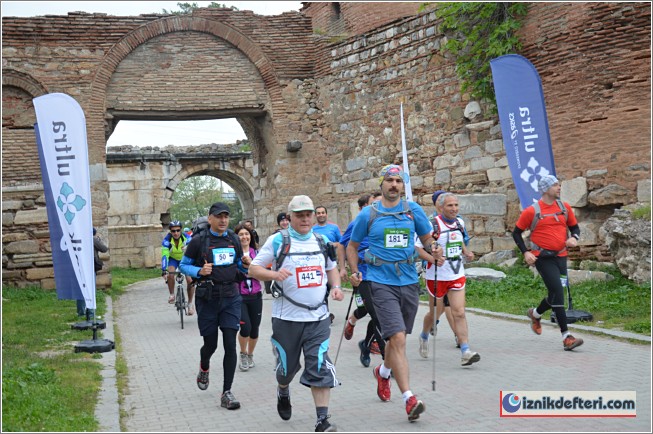 İznik Ultra Maratondan Alnının Akıyla Çıktı