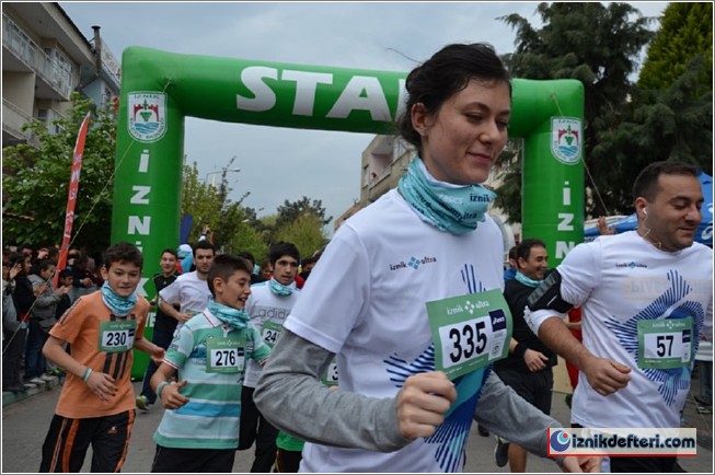 İznik Ultra Maratondan Alnının Akıyla Çıktı