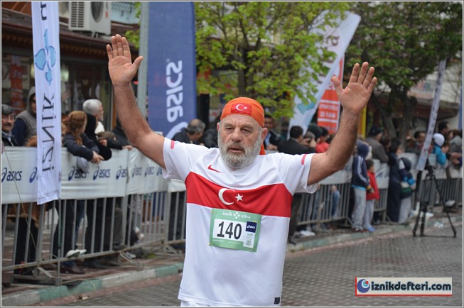 İznik Ultra Maratondan Alnının Akıyla Çıktı