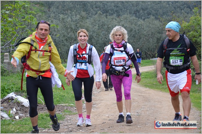 İznik Ultra Maratondan Alnının Akıyla Çıktı