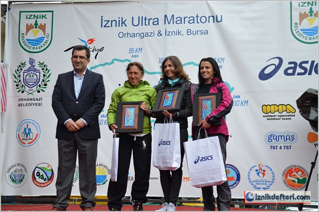İznik Ultra Maratondan Alnının Akıyla Çıktı