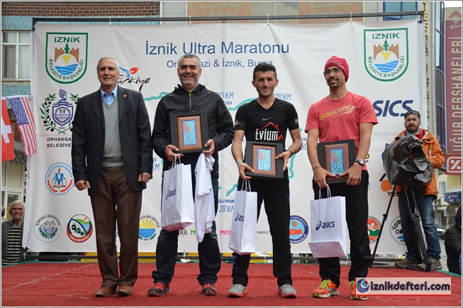 İznik Ultra Maratondan Alnının Akıyla Çıktı