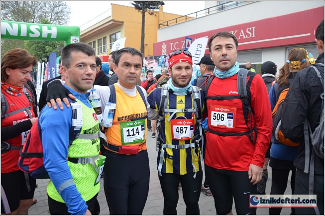 İznik Ultra Maratondan Alnının Akıyla Çıktı