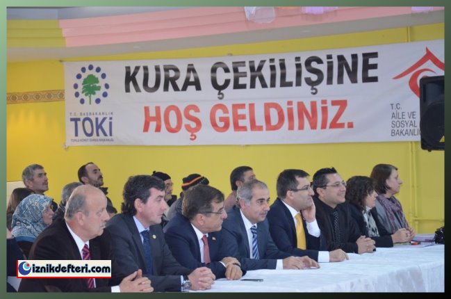 İznik'te TOKİ Sevinci