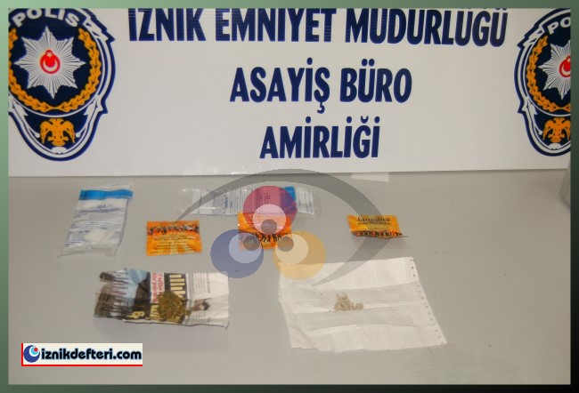 İznik&#39te Uyuşturucu Operasyonu