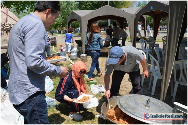 İznik&#39teki Kırgız Şenlikleri Sona Erdi
