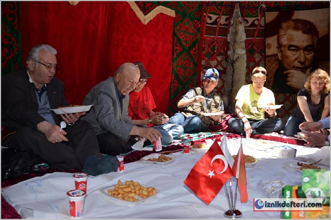 İznik&#39teki Kırgız Şenlikleri Sona Erdi