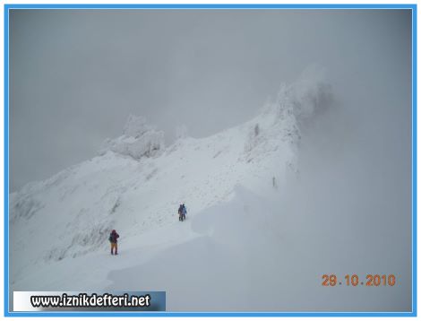 İznikli Akın, Erciyes Dağında