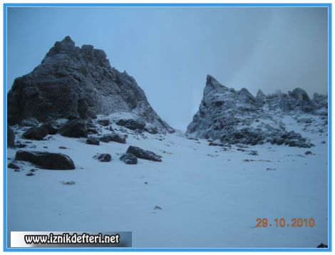 İznikli Akın, Erciyes Dağında