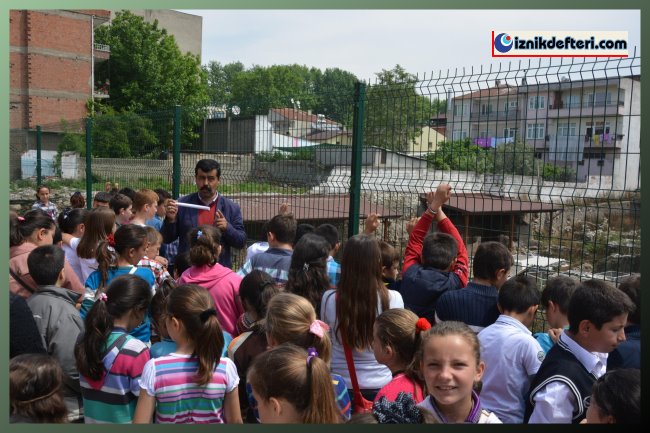 İznikli Öğrenciler İznik Tarihi ile Buluşuyor