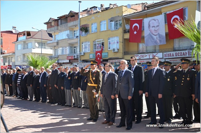 İznik’te 30 Ağustos Zafer Bayramı Kutlandı