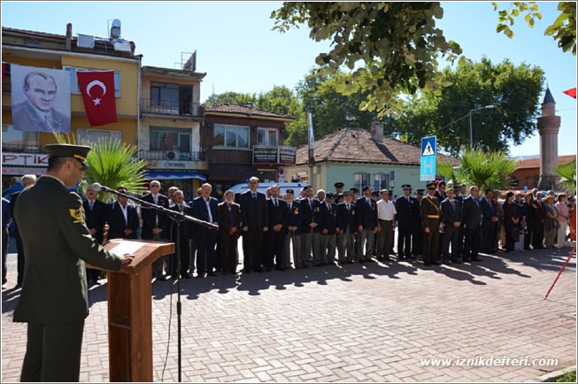 İznik’te 30 Ağustos Zafer Bayramı Kutlandı