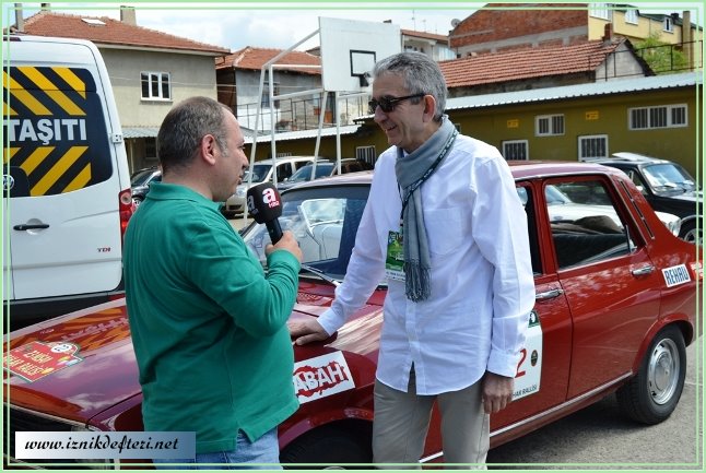İznik’ten Klasik Otomobiller Geçti
