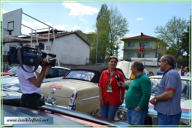 İznik’ten Klasik Otomobiller Geçti