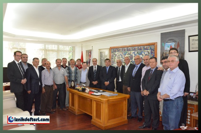 Kanalizasyon İnşaatı ve Atıksu Arıtma Tesisinin Yer Teslimi Yapıldı