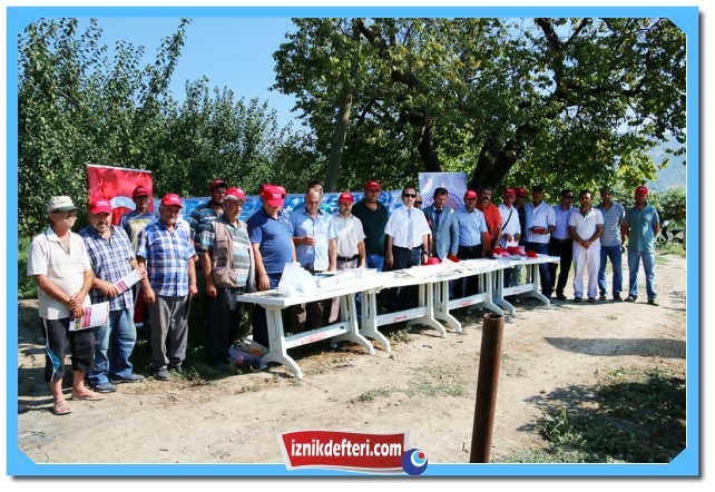 Kaymakamlıktan Çiftçilere Biyoteknik Desteği