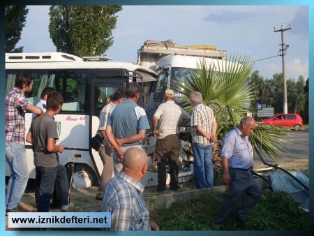 Kaza Kıl payı Atlatıldı