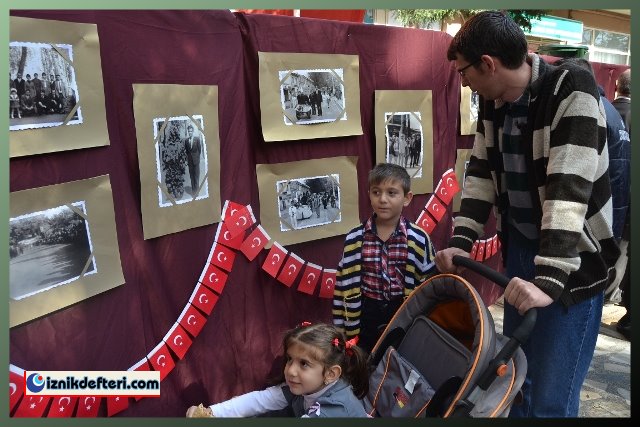 Kılıçaslan Ortaokulu'ndan Cumhuriyete Özel Sergi