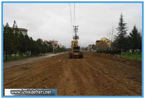 Kılıçaslan Sahil Yoluna netif Yol Çalışması Başladı
