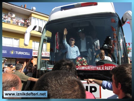Kılıçdaroğlu İznik'te Halka Seslendi
