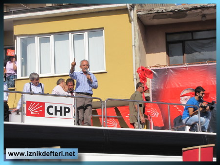 Kılıçdaroğlu İznik'te Halka Seslendi