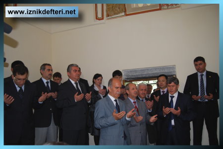 Kırgızistan Geçici Hükümeti Başkan 1. Yard. Atambayev, İznik&#39te