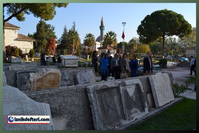 Komutan Eşlerinden İznik'e Kültür Gezisi