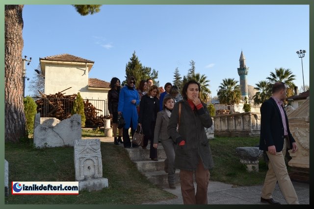 Komutan Eşlerinden İznik'e Kültür Gezisi