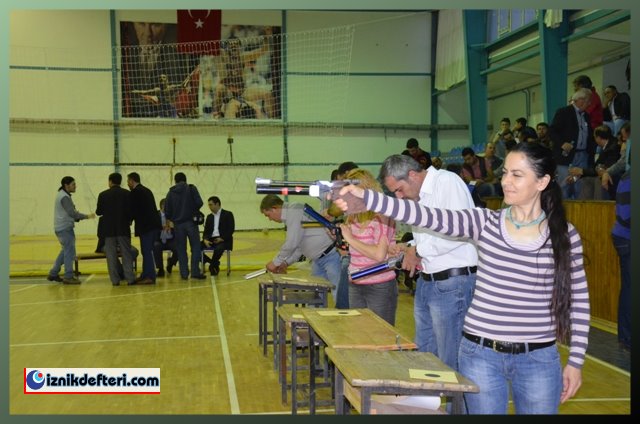 Kuruluş Haftası Etkinliklerinde Havalı Tabanca Şampiyonları Belli Oldu