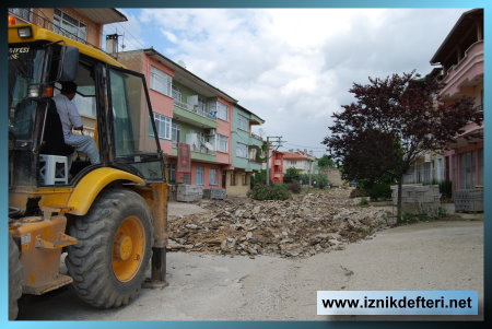 Maltepe Caddesinde Çalışma Başladı