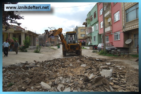 Maltepe Caddesinde Çalışma Başladı