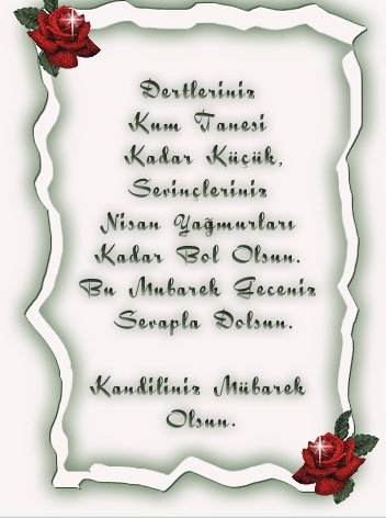 Mevlüt Kandilniz Kutlu Olsun