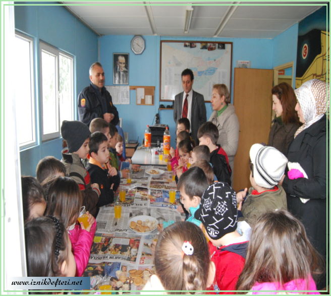 Minik Öğrenciler İtfaiyeci Oldu