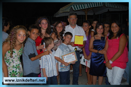 Minik Yüzücüler Sertifikalarını Aldılar