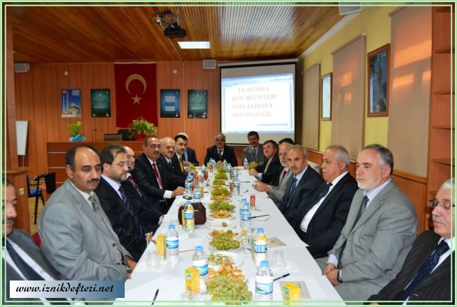 Müftüler Toplantısı İznik’te Yapıldı