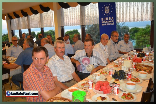 Muhtarları İftar Yemeğinde Buluştu