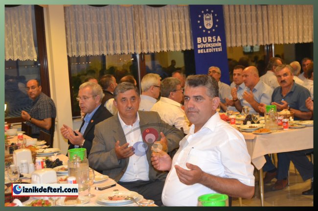Muhtarları İftar Yemeğinde Buluştu
