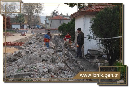 Müze Duvarları Çalışması Aralıksız Sürüyor