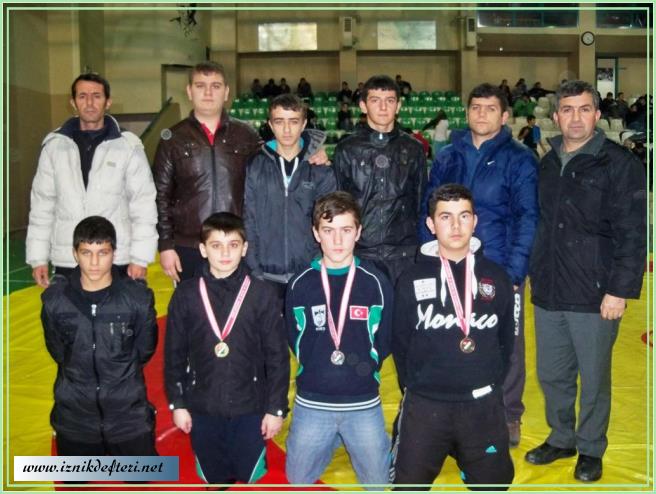Okullararası Güreş Müsabakalarında İlkay Bekdeş Şampiyon Oldu