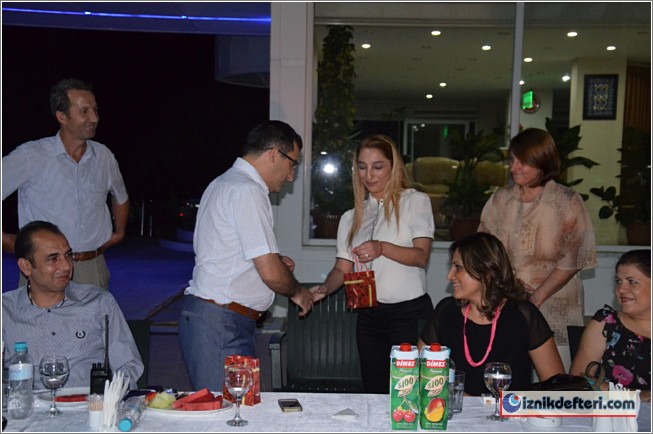 Personelden Kaymakam Kakillioğlu'na Veda Yemeği