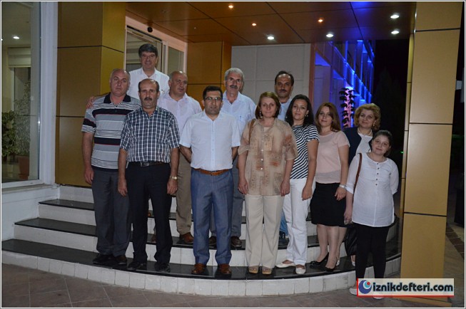 Personelden Kaymakam Kakillioğlu'na Veda Yemeği