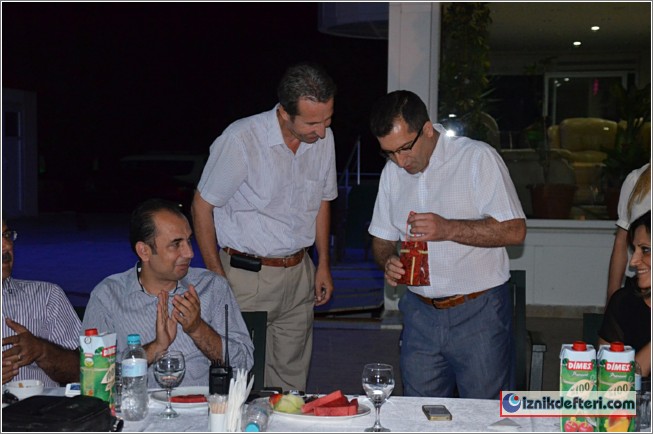 Personelden Kaymakam Kakillioğlu'na Veda Yemeği