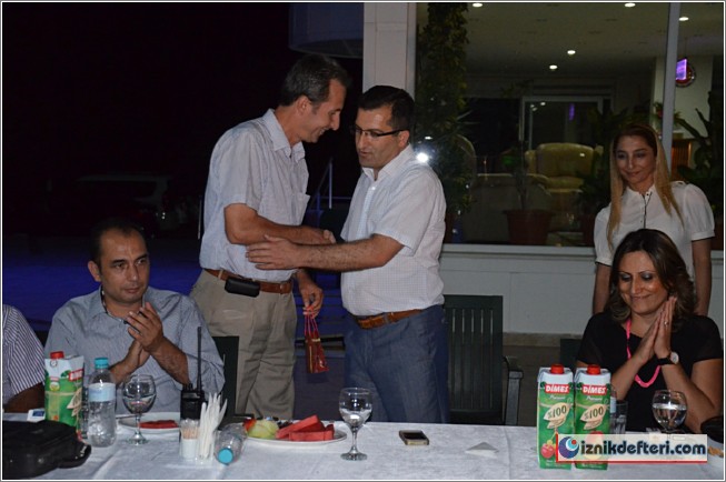 Personelden Kaymakam Kakillioğlu'na Veda Yemeği
