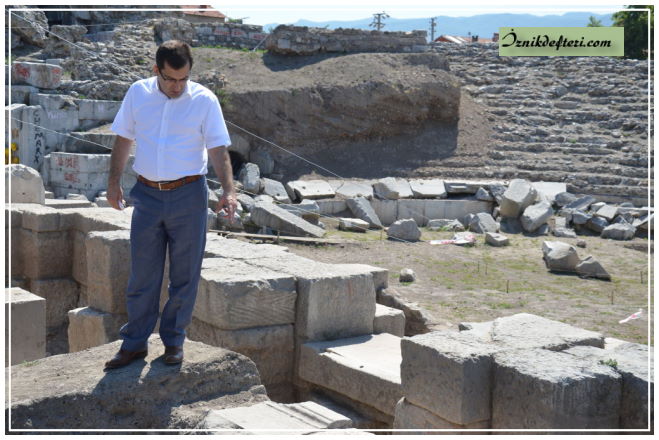 Roma Tiyatrosunda Tarihi Yazıt Bulundu