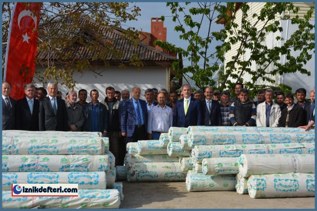Serazede Çiftçilere Büyükşehir Desteği